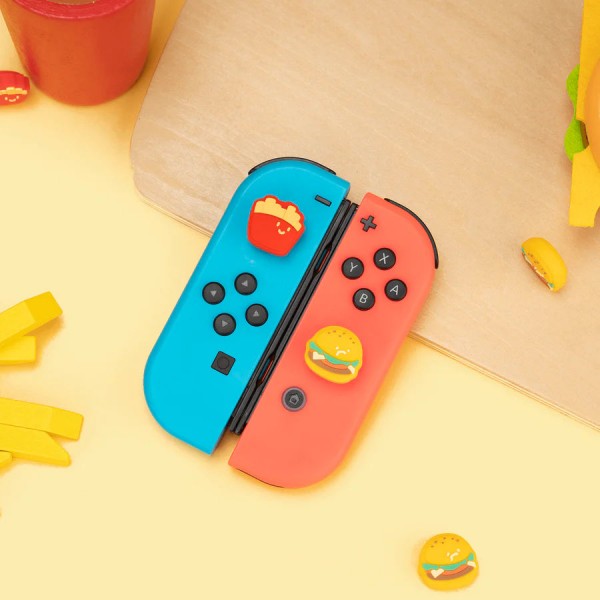 GeekShare Burger and Chips Thumb Grip for Nintendo Switch